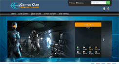 Desktop Screenshot of gamesclan.net